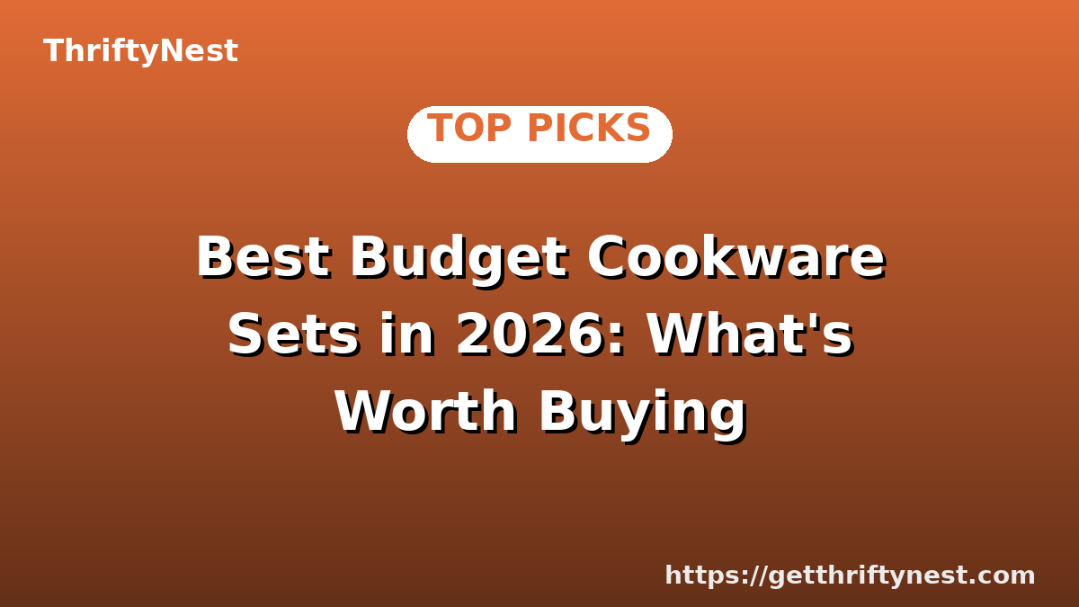 Best Budget Cookware Sets in 2026: What's Worth Buying